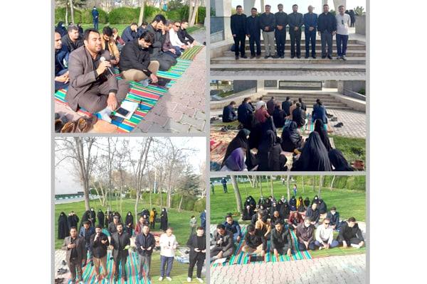 برگزاری مراسم عزاداری هیات نجات غریق و غواصی استان اردبیل به مناسبت ۲۱ ماه رمضان