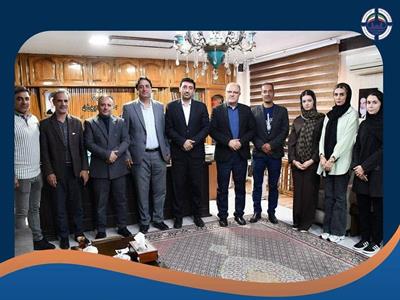دیدار رئیس هیات نجات غریق و غواصی استان آذربایجان غربی با فرماندار ماکو