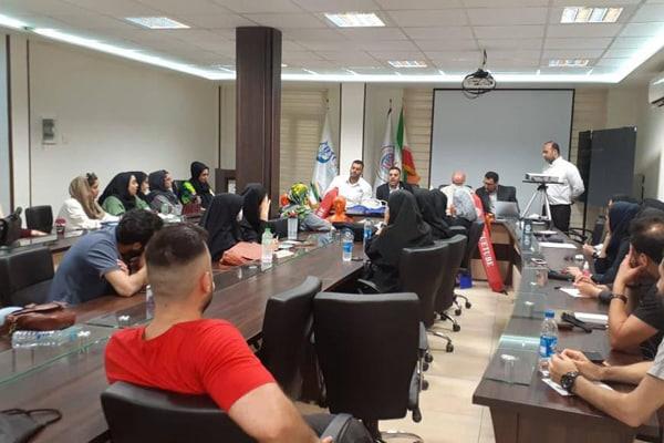 برگزاری دوره مربیگری درجه ۳ نجات غریق هیات استان تهران