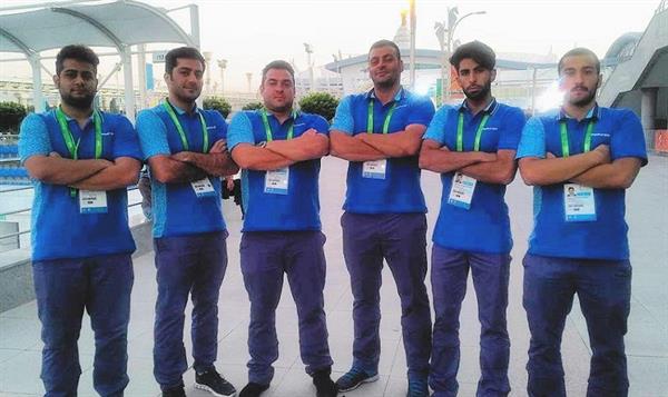 حضور منجیان غریق در پنجمین دوره مسابقات آسیایی شنای ترکمنستان