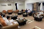نشست مشترک رئیس فدراسیون و فرمانده منطقه دریایی بوشهر