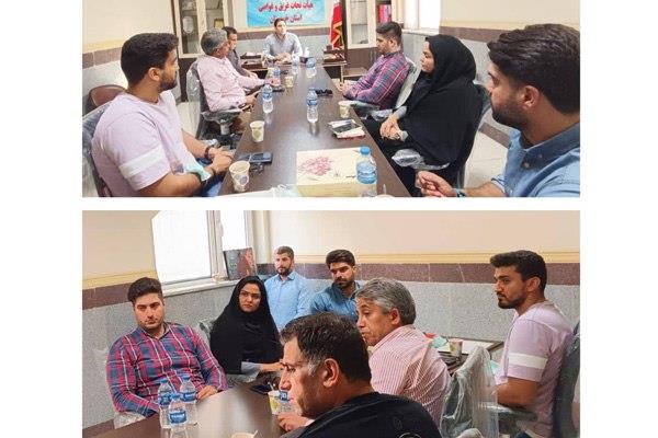 جلسه کمیته غواصی هیات نجات غریق و غواصی استان خوزستان برگزار شد