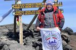 مدرس غواصی ایران به چهارمین قله مرتفع جهان صعود کرد