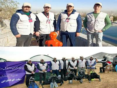 مشارکت هیات نجات غریق و غواصی استان خراسان رضوی در مانور "مقاوم در سایه خورشید" مشهد مقدس