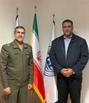 دیدار رئیس ورزش و آمادگی جسمانی ستاد کل نیرو‌های مسلح با رئیس فدراسیون  نجات‌غریق و غواصی