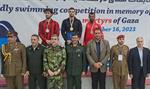 رئیس فدراسیون مهمان مراسم اختتامیه مسابقات شنای نیروهای مسلح شد