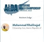 برای اولین بار اتفاق افتاد / حضور داور ایرانی در مسابقات جهانی غواصی آزاد