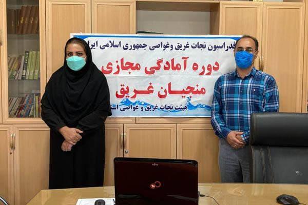 برگزاری کلاس آمادگی منجیان غریق در استان قزوین