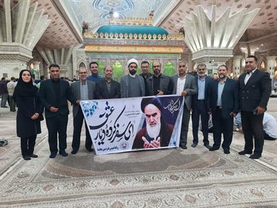 حضور سرپرست فدراسیون نجات‌غریق و غواصی در مراسم تجدید میثاق جامعه ورزش و جوانان با رهبر کبیر انقلاب اسلامی