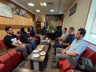 دیدار اعضای هیات نجات غریق و غواصی استان قزوین با سرپرست اداره کل ورزش و جوانان